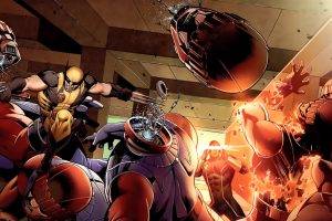 comics, Wolverine, Cyclops, X Men