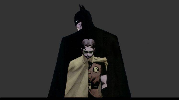comics, Batman, Bruce Wayne, Robin (character) HD Wallpaper Desktop Background