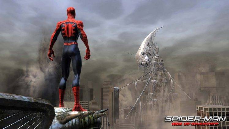 comics, Spider Man, Spider Man Web Of Shadows HD Wallpaper Desktop Background