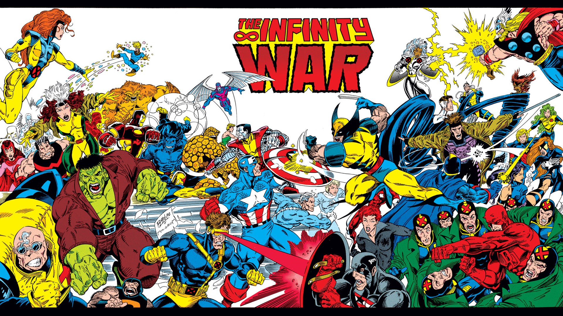 The Avengers, X Men, Wolverine, Comics Wallpaper