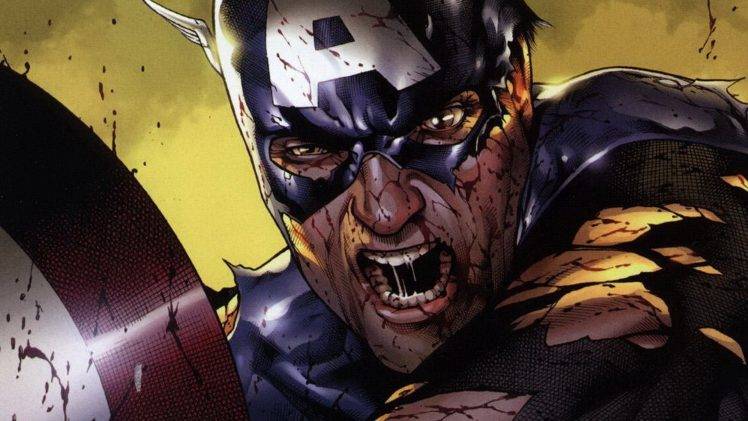 comics, Captain America, Marvel Comics HD Wallpaper Desktop Background