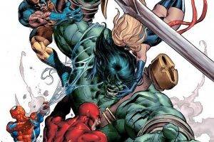 comics, Wolverine, Hulk, Spider Man, Daredevil, Ms. Marvel