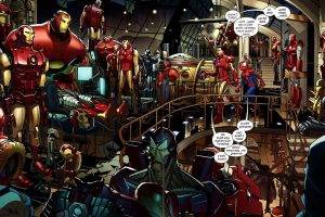 comics, Spider Man, Iron Man, Bender