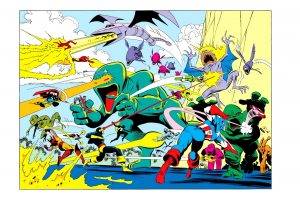 comics, Wolverine, Captain America, Thor, Iron Man