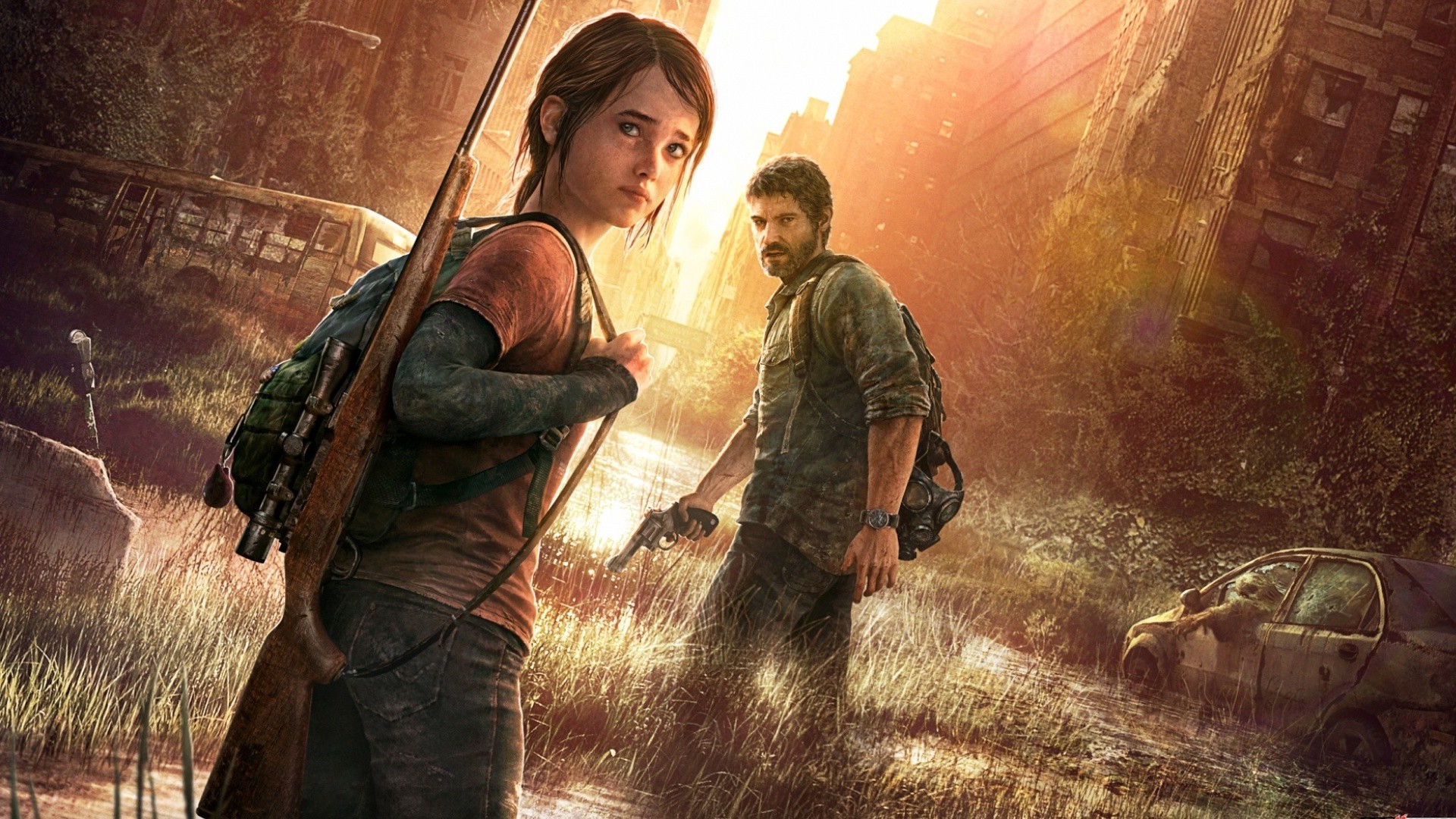 The Last Of Us, Video Games, Ellie, Joel Wallpaper