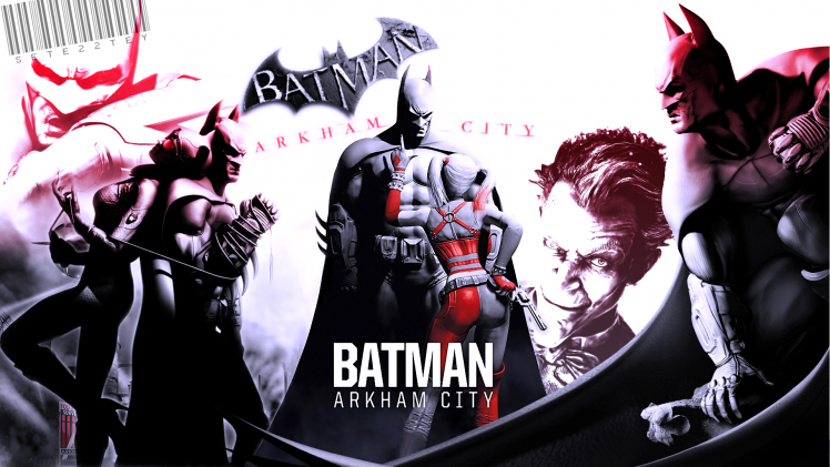 Batman, Batman: Arkham City, Joker, Harley Quinn, Catwoman HD Wallpaper Desktop Background