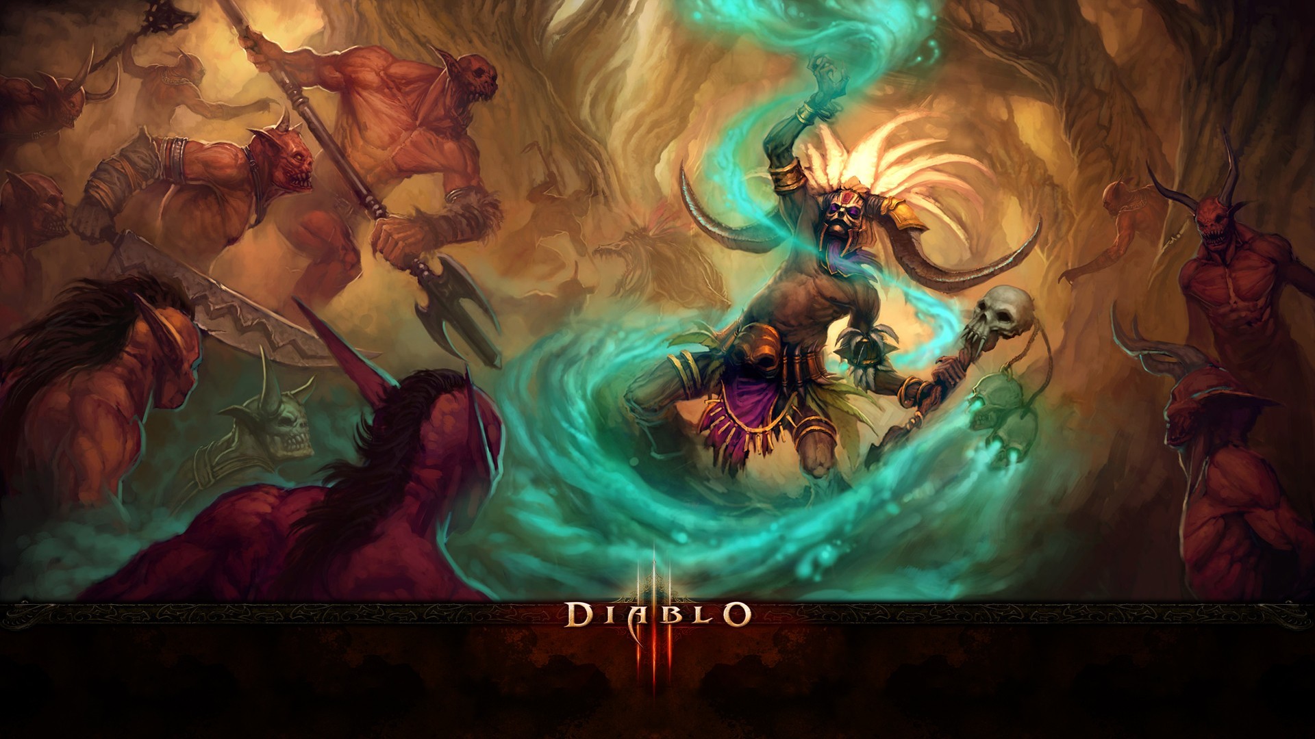 Diablo III, Video Games, Witch Doctor Wallpaper