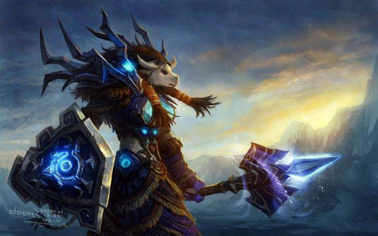 World Of Warcraft, Video Games, Taurens, Yaorenwo HD Wallpaper Desktop Background