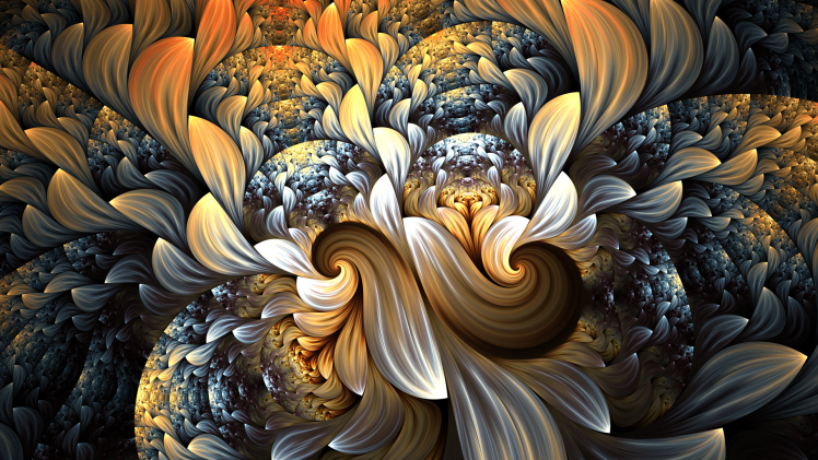 fractal, Digital Art HD Wallpaper Desktop Background