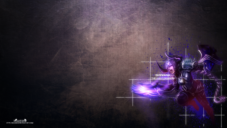 League Of Legends, Shyvana HD Wallpaper Desktop Background