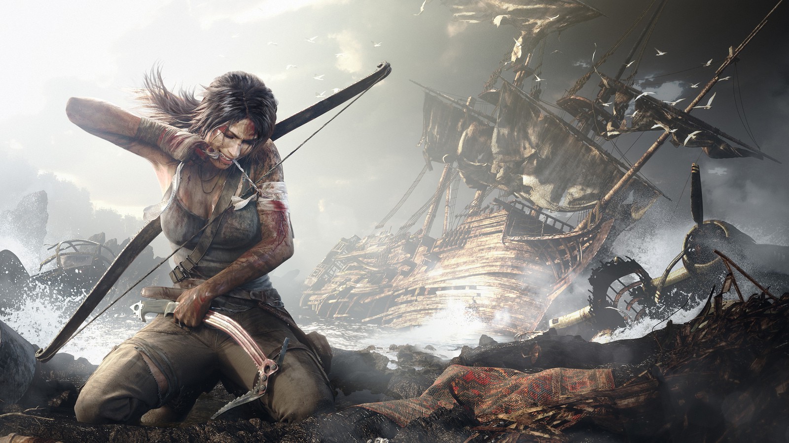 Lara Croft, Tomb Raider, Video Games, Digital Art Wallpaper