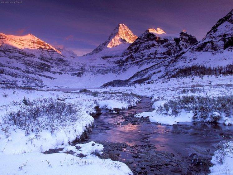 nature, Landscape, Mountain, Snow HD Wallpaper Desktop Background
