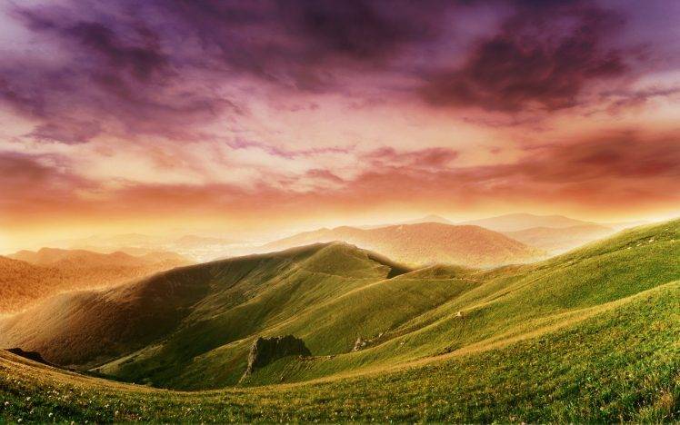 nature, Landscape, Sunset HD Wallpaper Desktop Background
