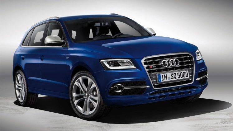 Audi SQ5, SUV, German Cars, Blue Cars HD Wallpaper Desktop Background