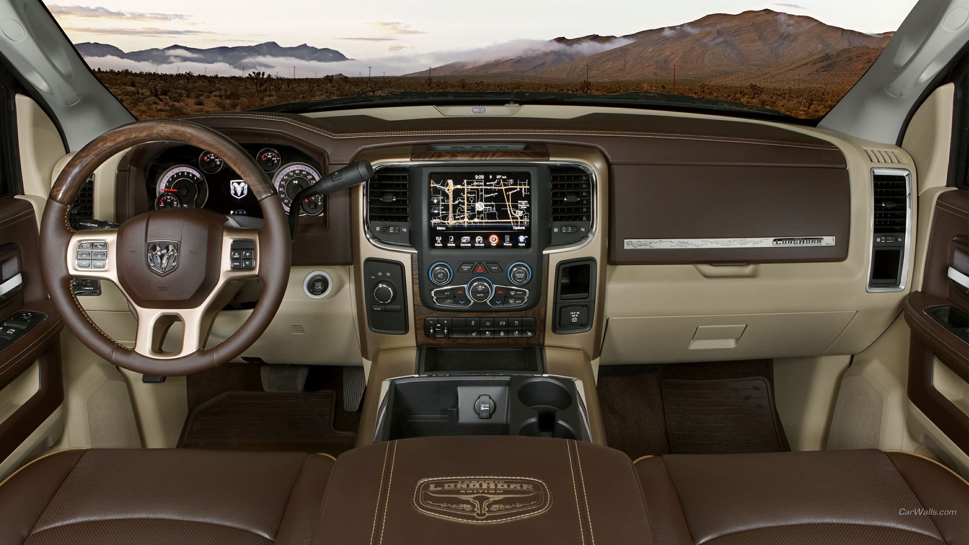 Dodge RAM, Car Interior Wallpaper