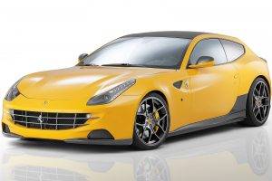 Ferrari FF, Car, Yellow Cars