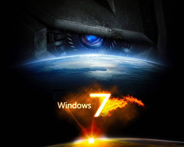 Windows 7, Transformers, Optimus Prime HD Wallpaper Desktop Background