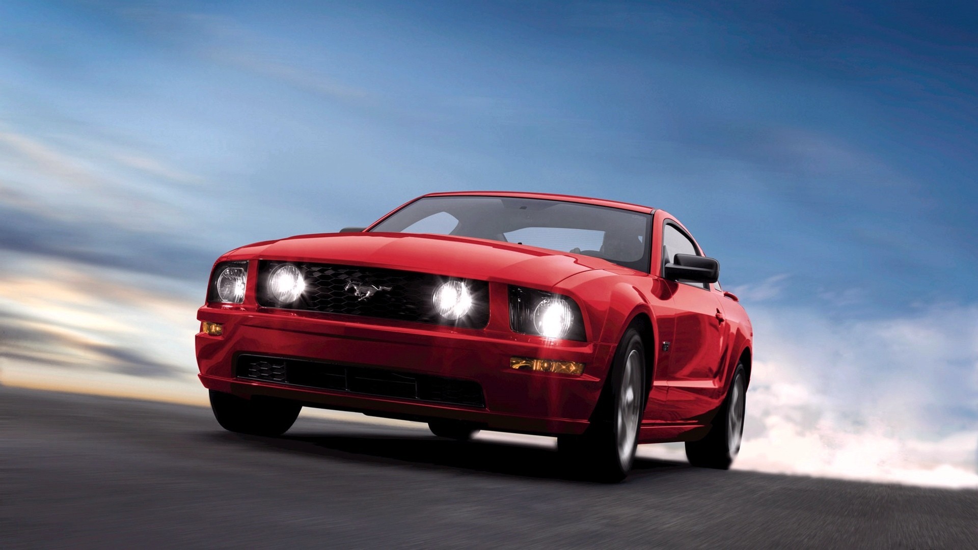 Ford Mustang, Muscle Cars, Red Cars Wallpaper