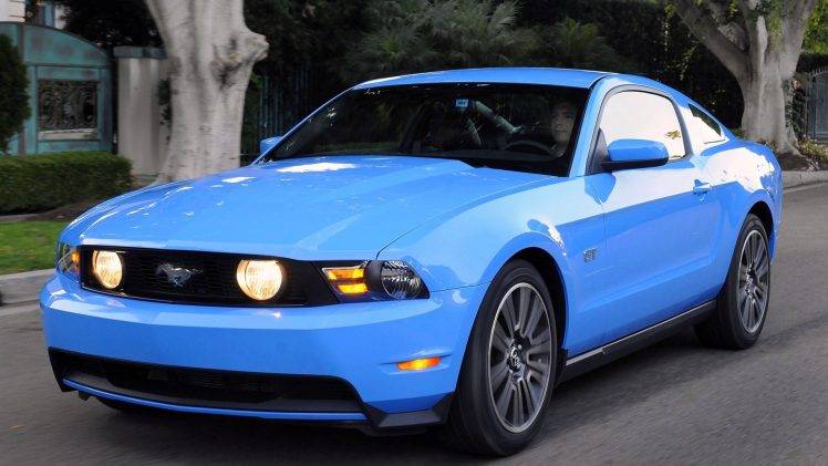 Ford Mustang, Muscle Cars, Blue Cars HD Wallpaper Desktop Background