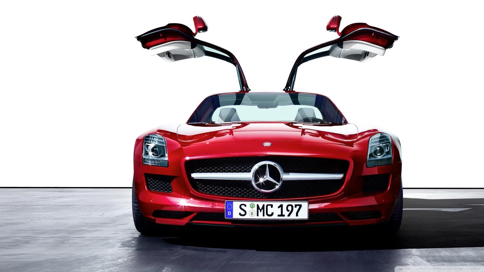 Mercedes Benz, Mercedes Benz SLS AMG, Mercedes AMG Petronas, Car, Red Cars Wallpaper