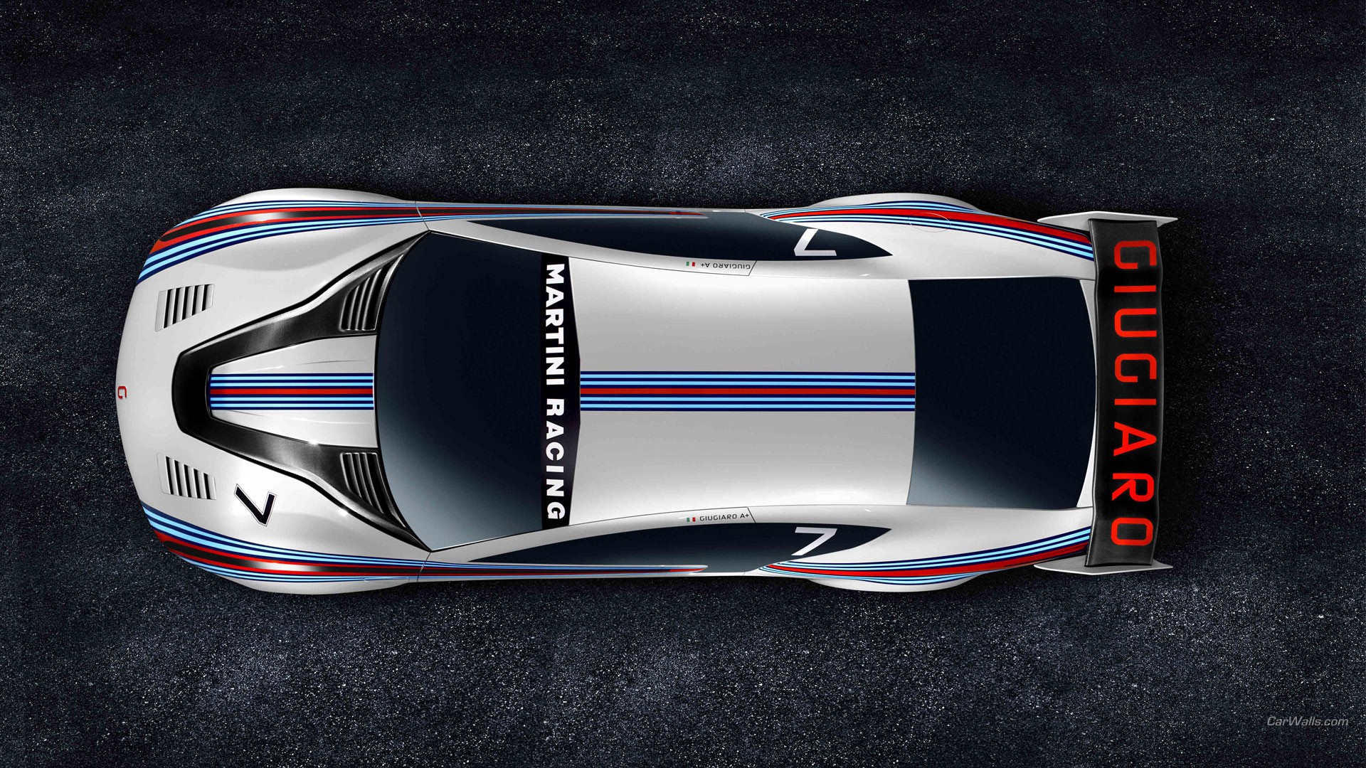 Italdesign Brivido Martini Racing, Supercars, Car Wallpaper