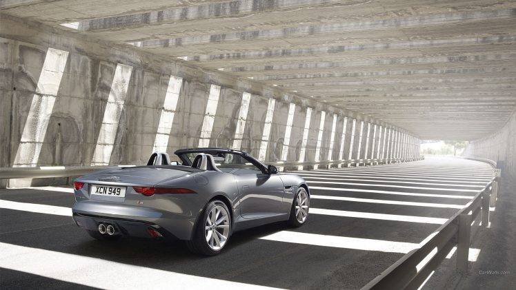 Jaguar F Type, Roadster, British Cars HD Wallpaper Desktop Background