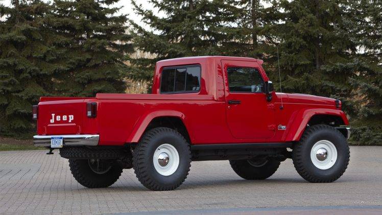 Jeep J 12, Concept Cars, Red Cars HD Wallpaper Desktop Background