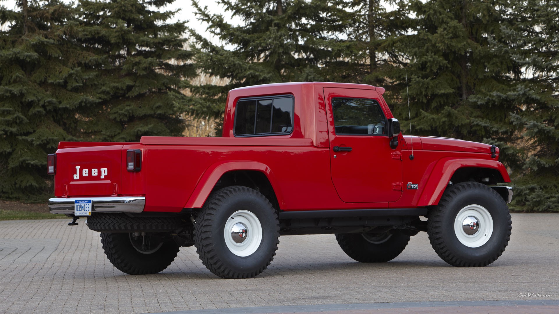 Jeep J 12, Concept Cars, Red Cars Wallpaper