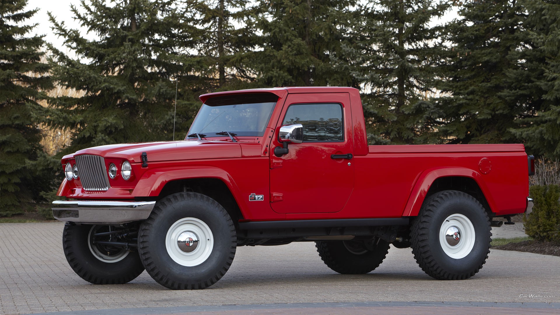 Jeep J 12, Concept Cars, Red Cars Wallpaper