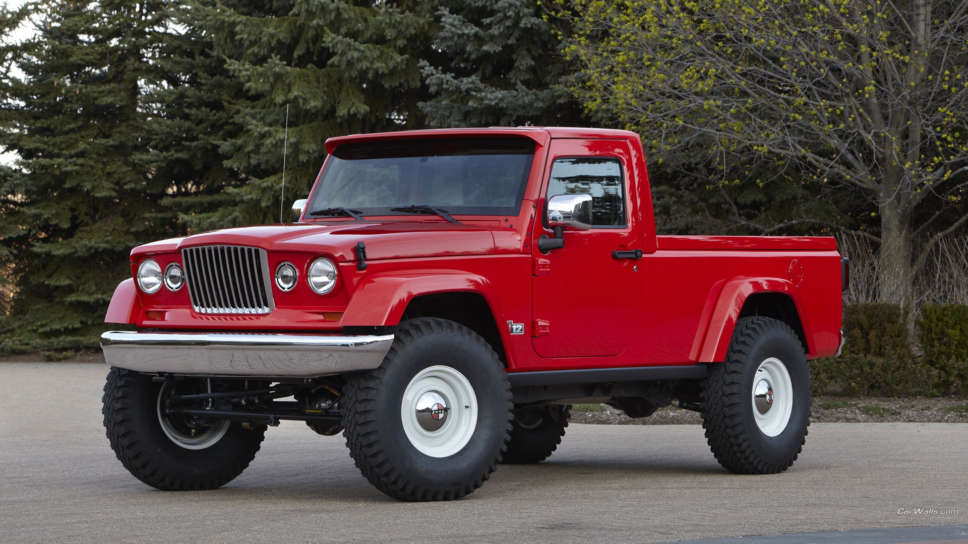 Jeep J 12, Concept Cars, Red Cars Wallpaper