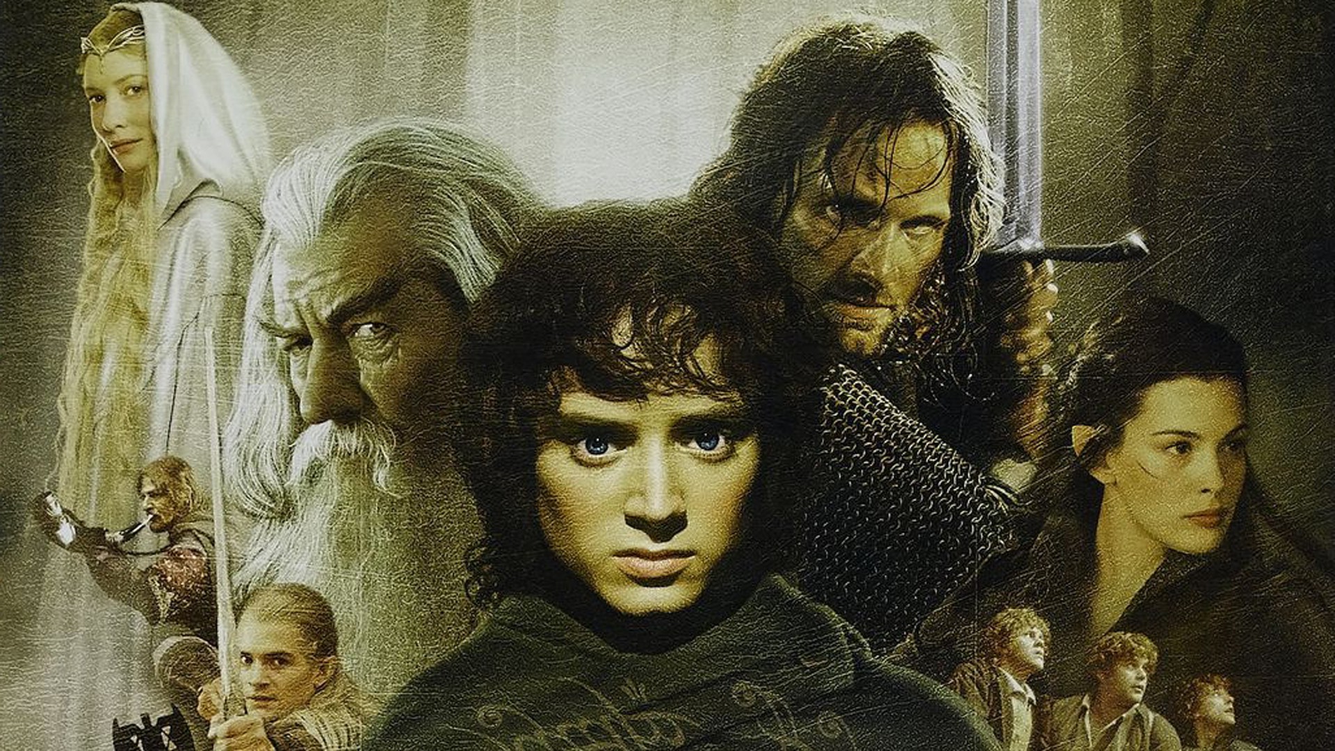 movies, The Lord Of The Rings, Frodo Baggins, Gandalf, Legolas, Aragorn, Arwen, Galadriel, Boromir, The Lord Of The Rings: The Fellowship Of The Ring Wallpaper