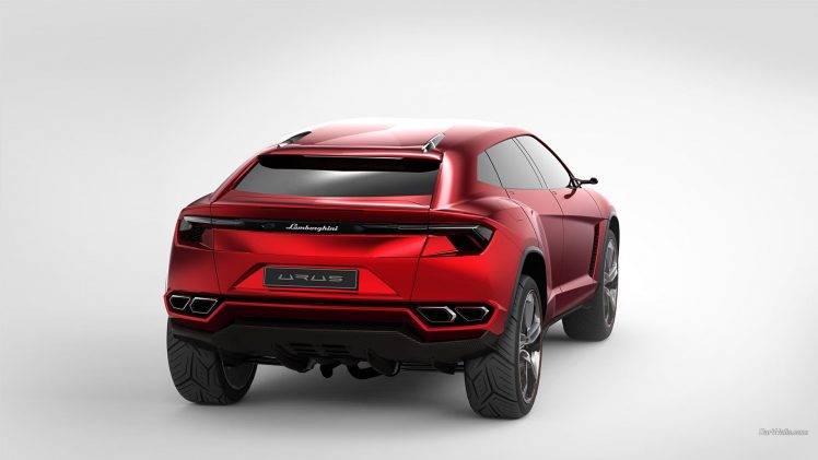 Lamborghini Urus, Concept Cars, Red Cars HD Wallpaper Desktop Background