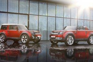 Land Rover DC100, Concept Cars, Red Cars