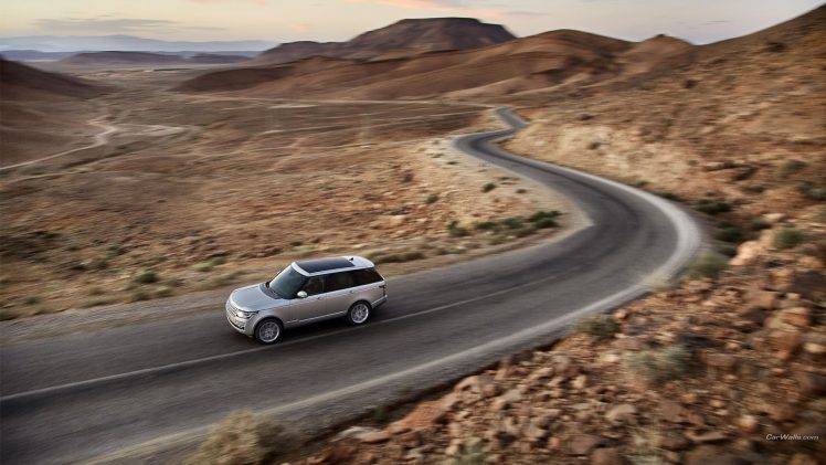 Range Rover, Car, Road, Motion Blur HD Wallpaper Desktop Background