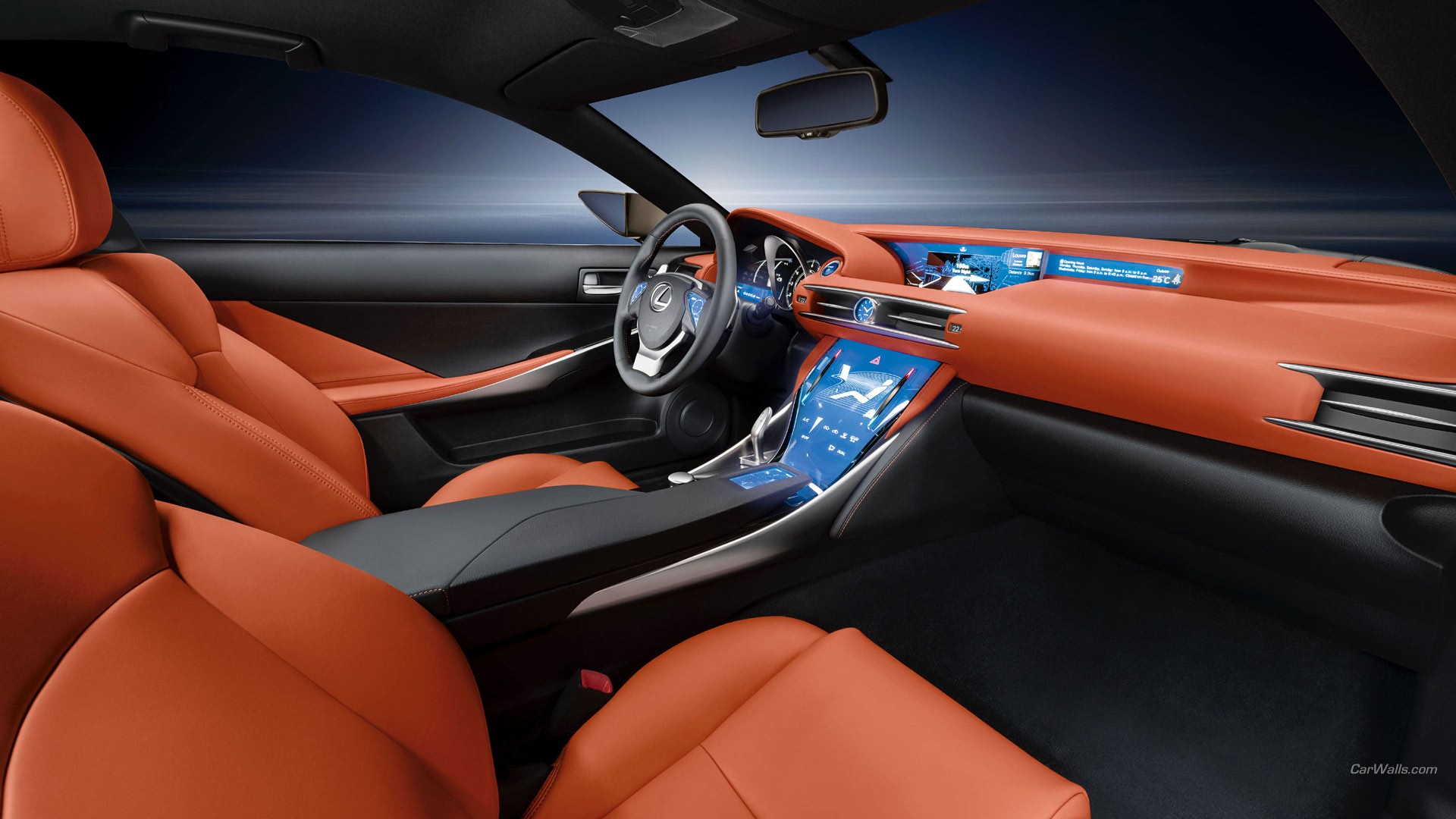 Lexus LF CC, Concept Cars, Car Interior Wallpaper