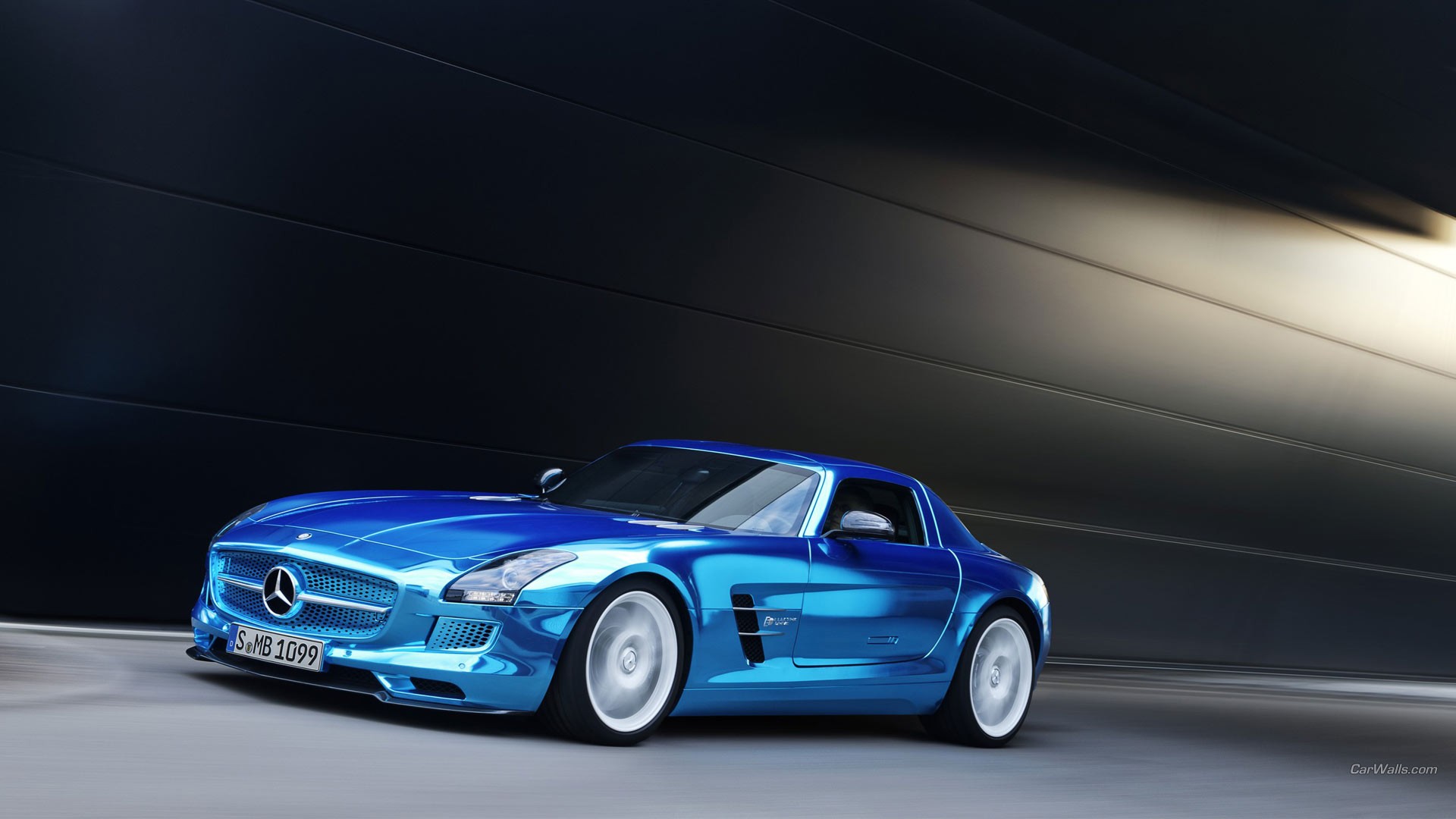Mercedes SLS, Car Wallpaper