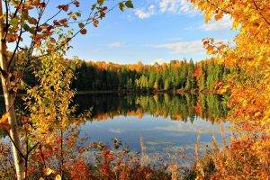 lake, Fall