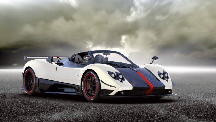 supercars, Pagani Zonda, Cinque, Roadster HD Wallpaper Desktop Background