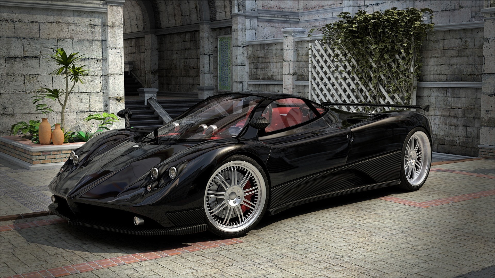 Pagani Zonda, Supercars Wallpaper