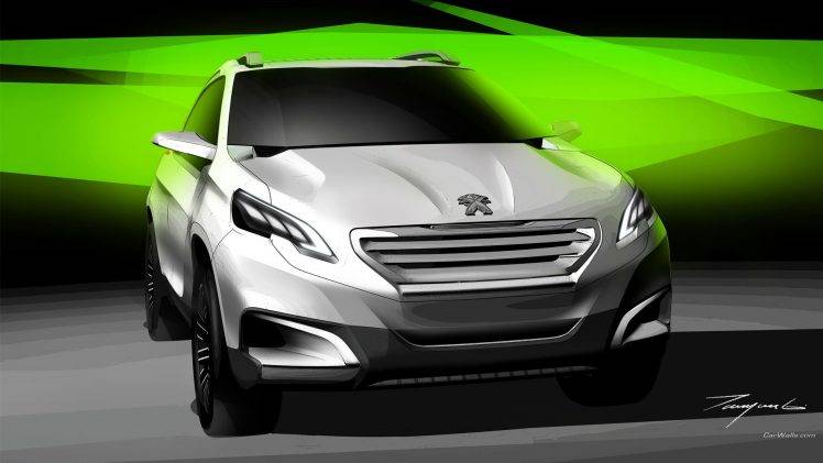Peugeot Urban Crossover, Concept Cars HD Wallpaper Desktop Background