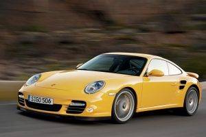 Porsche 911, Car, Yellow Cars