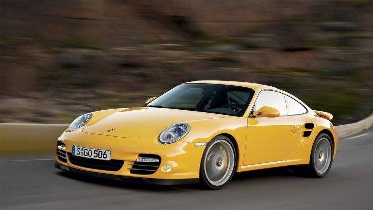 Porsche 911, Car, Yellow Cars HD Wallpaper Desktop Background