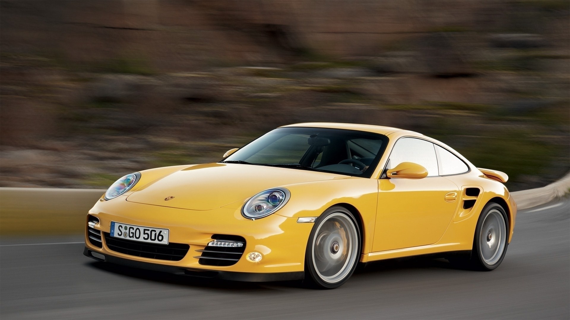 Porsche 911, Car, Yellow Cars Wallpaper
