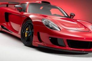 Porsche Carrera GT, Car, Red Cars