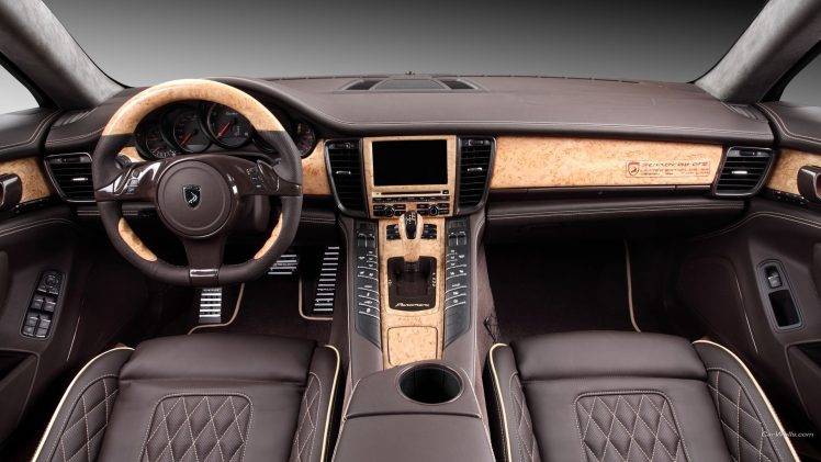 Porsche Panamera, Car, Car Interior HD Wallpaper Desktop Background