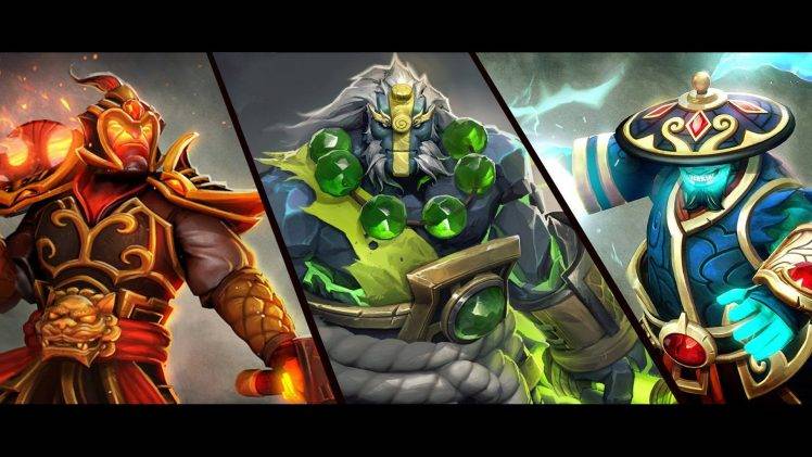 Dota 2 Valve Earth Spirit Ember Spirit Storm Spirit