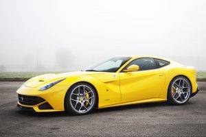 Ferrari, F12 Berlinetta, Car, Yellow Cars