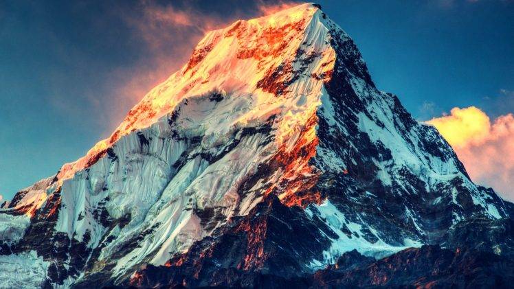nature, Mount Everest HD Wallpaper Desktop Background