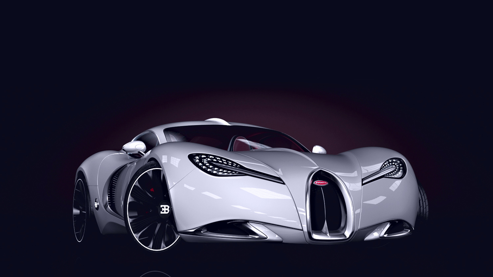 Bugatti, Concept Art, Car, White Cars, Veneno Wallpaper