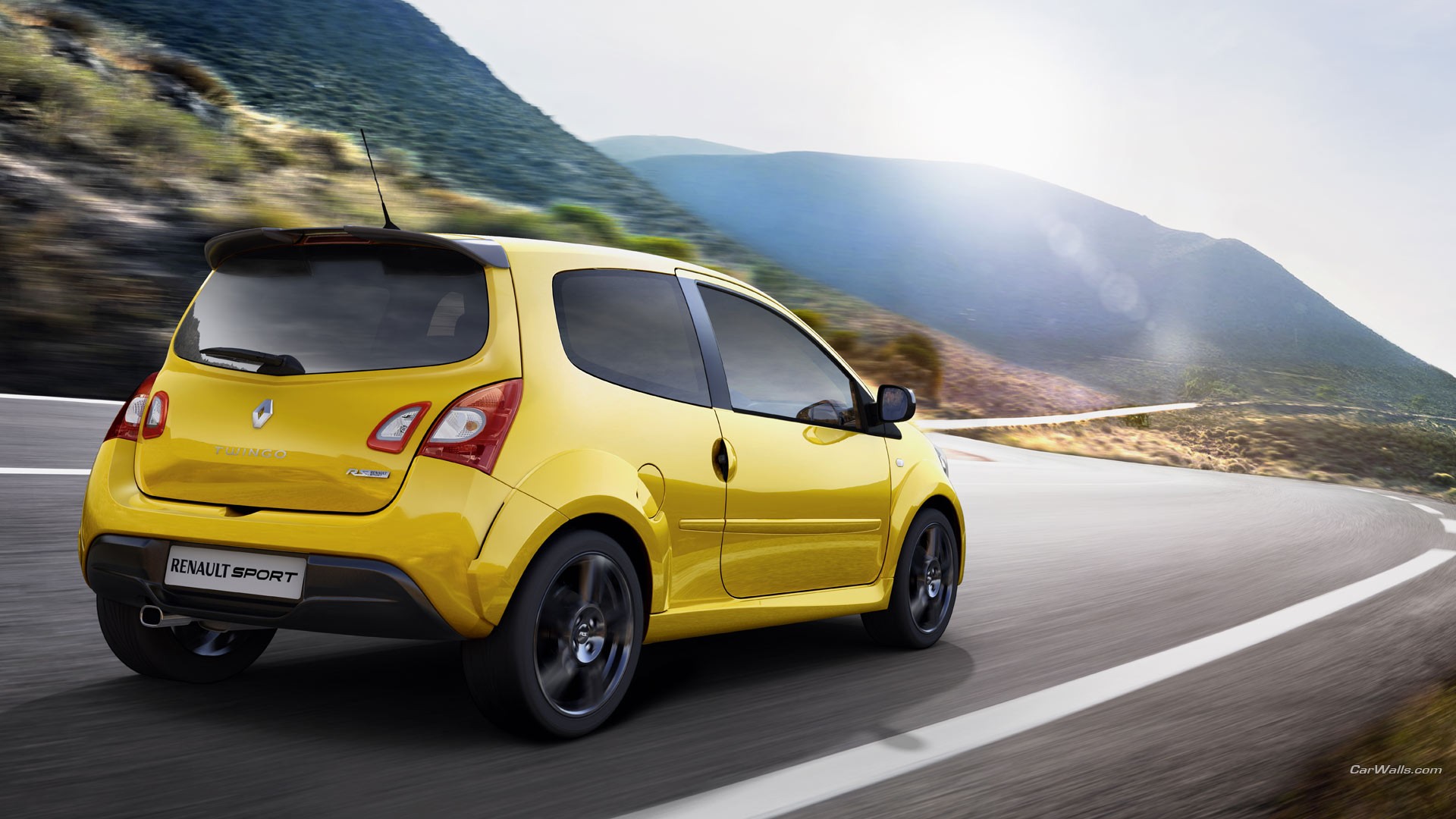 Renault Twingo, Car, Yellow Cars Wallpaper